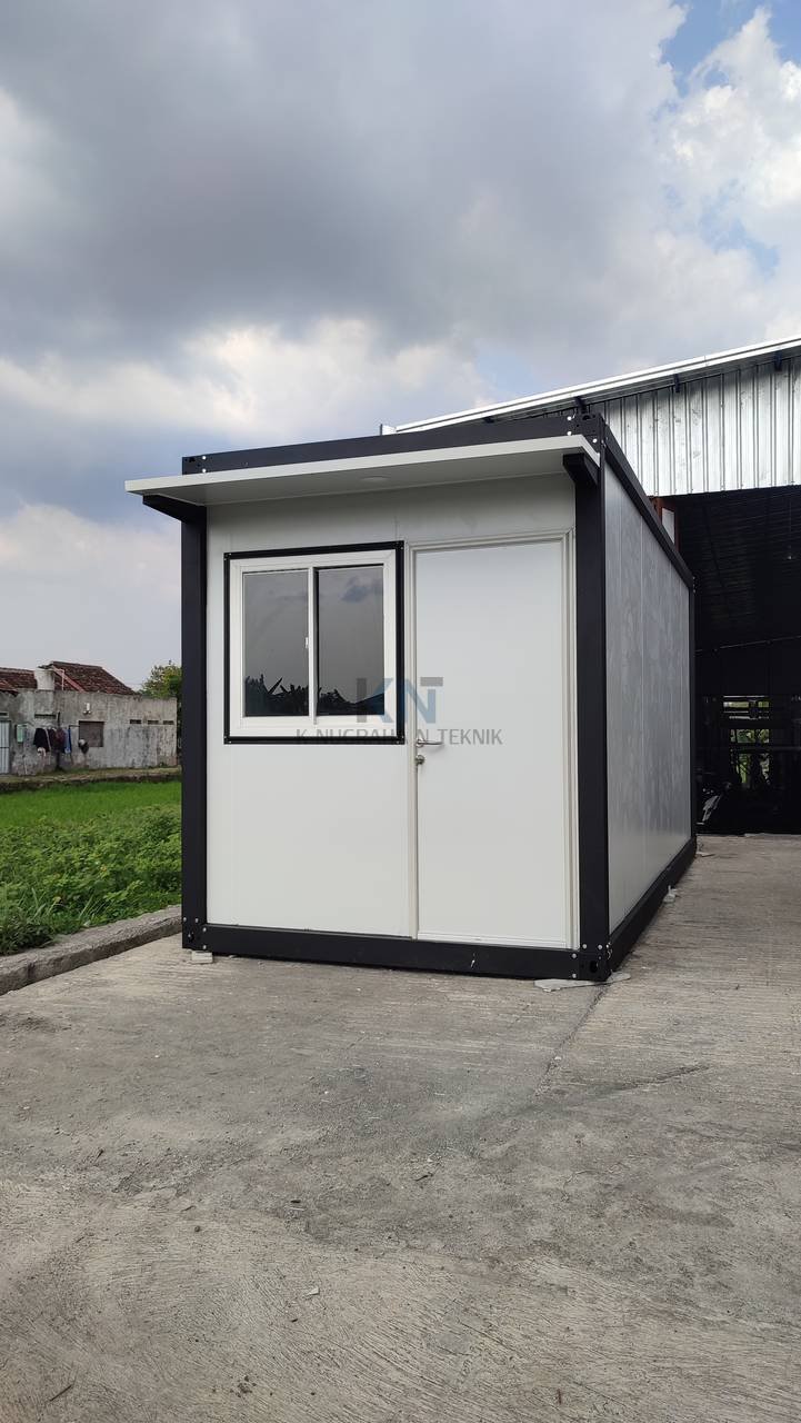 Portacamp kontainer modular untuk kebutuhan proyek dan base camp buatan K Nugraha N Teknik